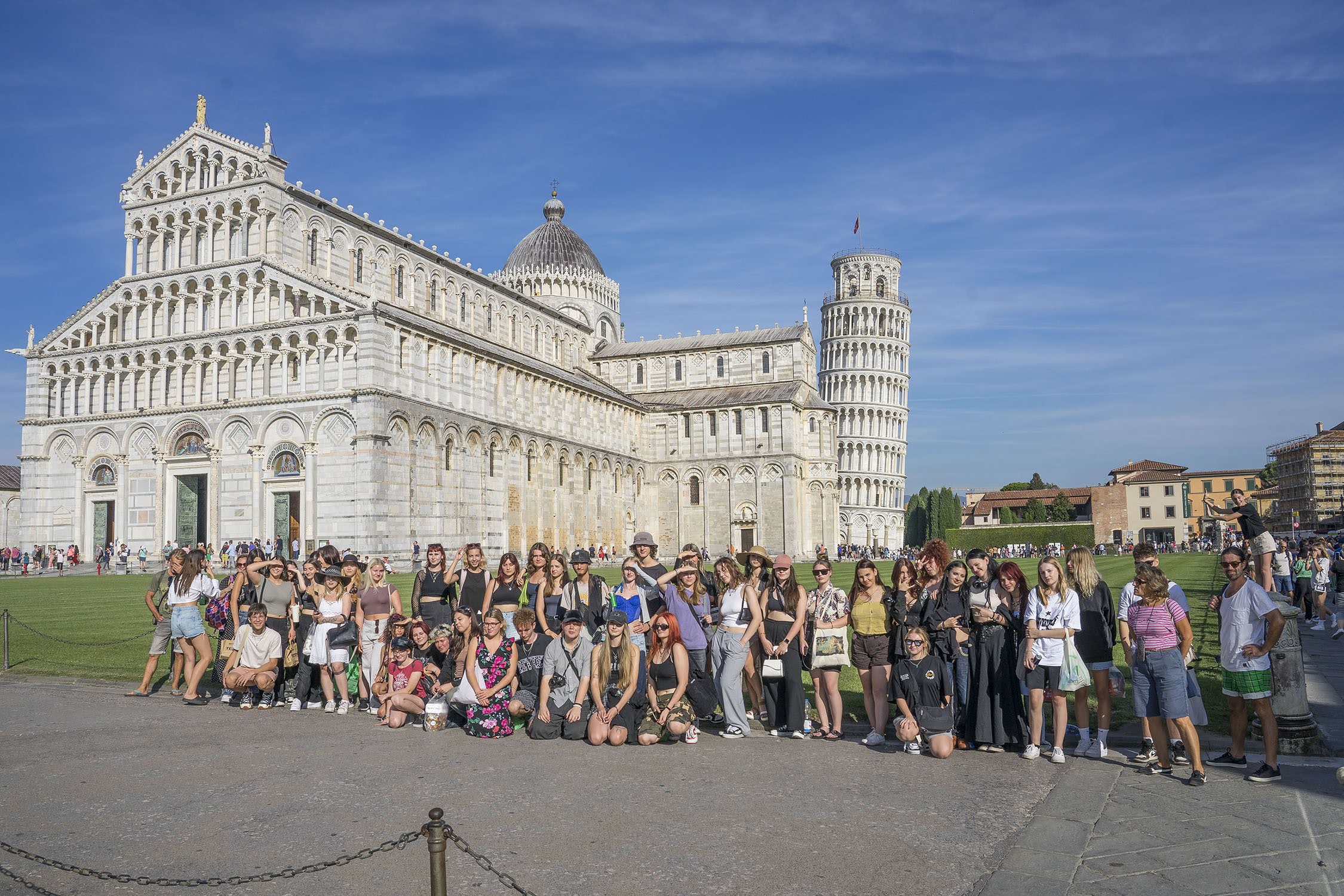 Naši žiaci na exkurzii ´Talianska renesancia Florencia a Pisa 2023´